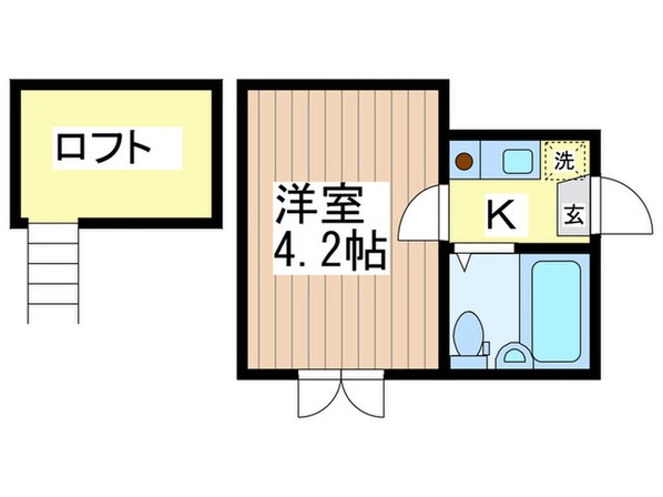 フォ－マック高円寺の物件間取画像